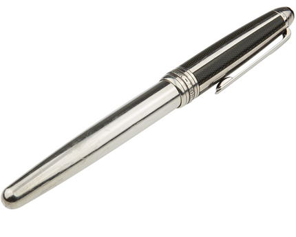 Montblanc Meisterstück Solitaire Silver Fibre Rollerball No.163 Classique - meisterstück-shop.de