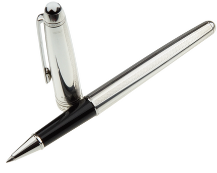 Montblanc Meisterstück Solitaire Pure Silver Rollerball No.163 Classique - meisterstück-shop.de