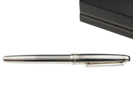 Montblanc Meisterstück Solitaire Pure Silver Rollerball No.163 Classique - meisterstück-shop.de