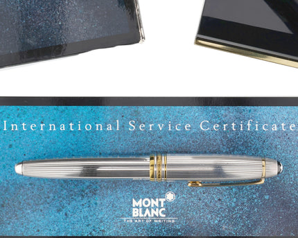 Montblanc Meisterstück Solitaire 925er Sterling Silber Rollerball No.162 LeGrand