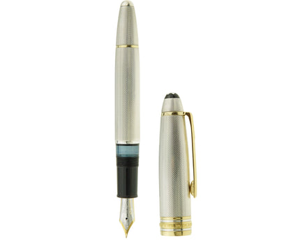 Montblanc Meisterstück Solitaire 925er Sterling Silber Korn Füller No.146 LeGrand