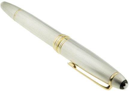 Montblanc Meisterstück Solitaire 925er Sterling Silber Korn Füller No.146 LeGrand