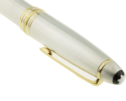 Montblanc Meisterstück Solitaire 925er Sterling Silber Korn Füller No.146 LeGrand