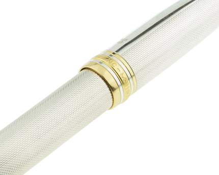 Montblanc Meisterstück Solitaire 925er Sterling Silber Korn Füller No.146 LeGrand