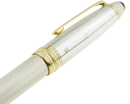 Montblanc Meisterstück Solitaire 925er Sterling Silber Korn Füller No.146 LeGrand