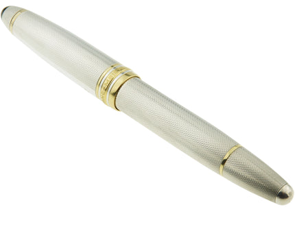 Montblanc Meisterstück Solitaire 925er Sterling Silber Korn Füller No.146 LeGrand