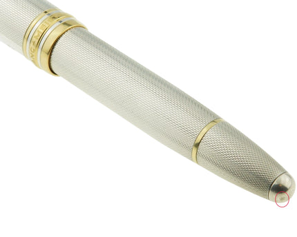 Montblanc Meisterstück Solitaire 925er Sterling Silber Korn Füller No.146 LeGrand