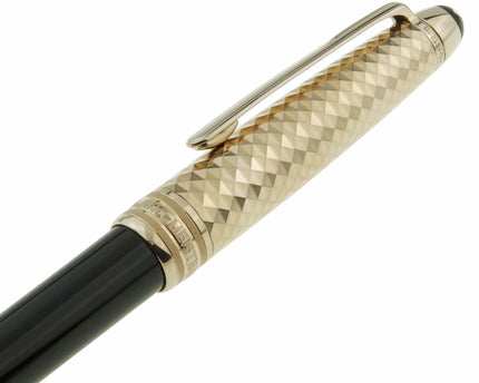 Montblanc Meisterstück Solitaire Doué Geometry Champagne Kugelschreiber No.164 Classique