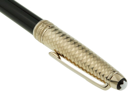 Montblanc Meisterstück Solitaire Doué Geometry Champagne Kugelschreiber No.164 Classique