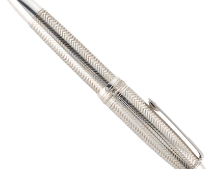 Montblanc Meisterstück Solitaire Silver Barley Füller No.146 LeGrand