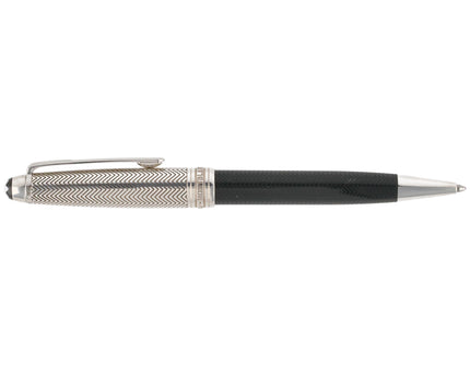 Montblanc Meisterstück Solitaire Doué Silver Barley Kugelschreiber No.164 Classique