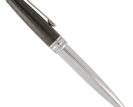 Montblanc Meisterstück Solitaire Carbon Steel Kugelschreiber No.164 Classique