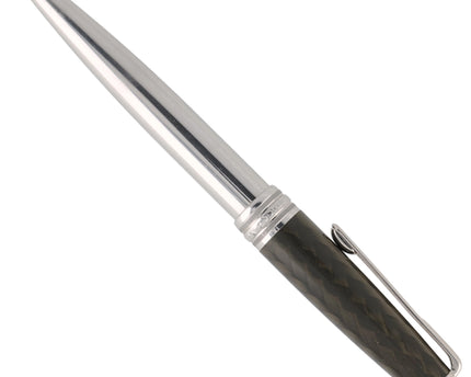 Montblanc Meisterstück Solitaire Carbon Steel Kugelschreiber No.164 Classique