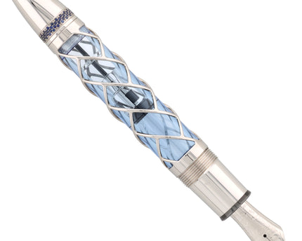 Montblanc Flag Pen Limited Edition 2002 Tricolore Bleu Füller - Verkauf gegen Gebot!