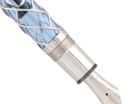 Montblanc Flag Pen Limited Edition 2002 Tricolore Bleu Füller - Verkauf gegen Gebot!
