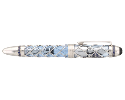 Montblanc Flag Pen Limited Edition 2002 Tricolore Bleu Füller - Verkauf gegen Gebot!