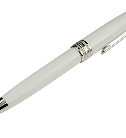 Montblanc Meisterstück White Solitaire Kugelschreiber No.164 Classique