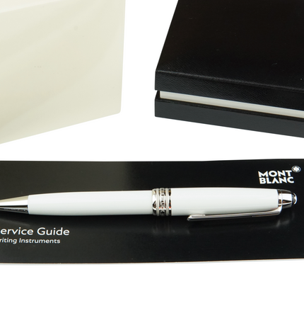 Montblanc Meisterstück White Solitaire Kugelschreiber No.164 Classique