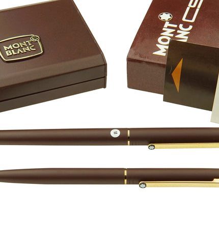 Montblanc S Line Set Braun - Füller Nr.2118 + Kugelschreiber Nr.2918