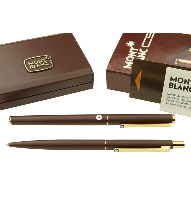 Montblanc S Line Set Braun - Füller Nr.2118 + Kugelschreiber Nr.2918