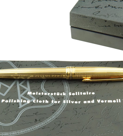Montblanc Meisterstück Solitaire Vermeil Füller No.144 Classique