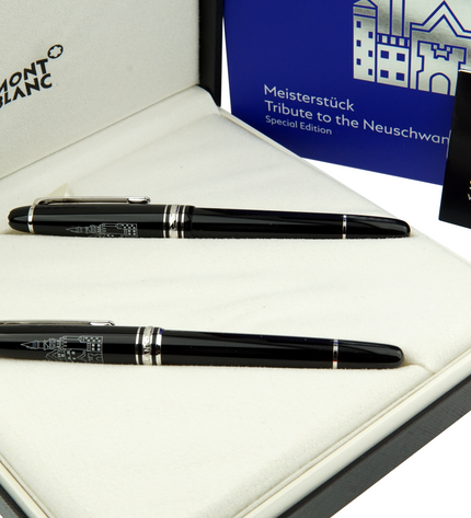 Montblanc Meisterstück Neuschwanstein Coffret Füller No.145 & Rollerball No.163