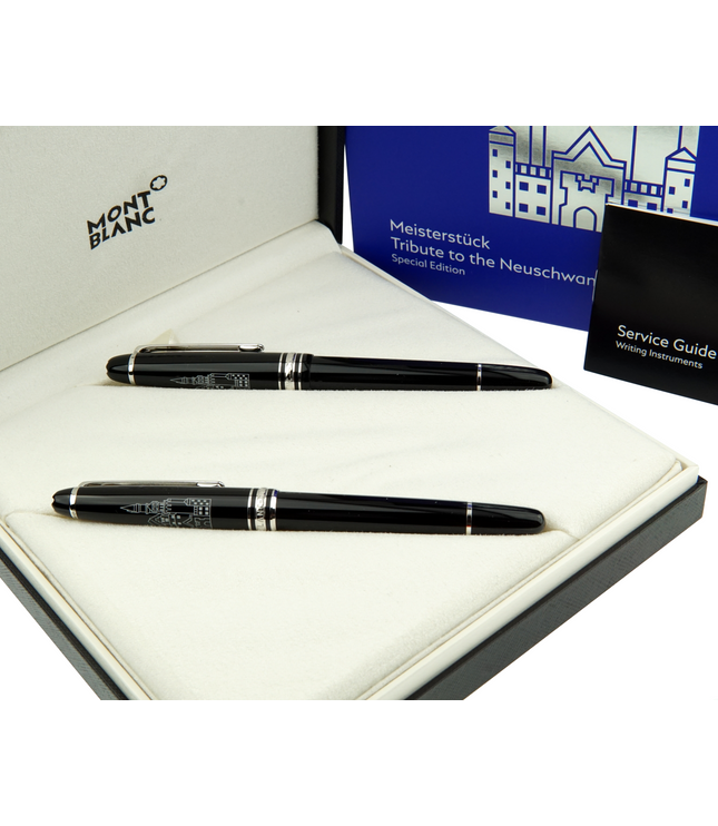 Montblanc Meisterstück Neuschwanstein Coffret Füller No.145 & Rollerball No.163