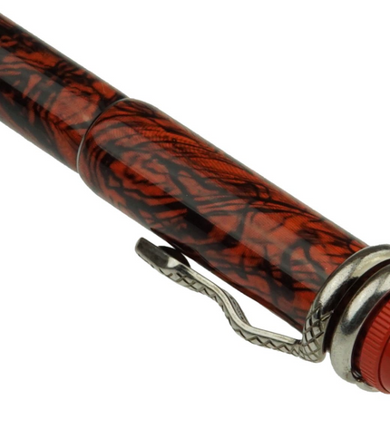Montblanc Heritage Collection Rouge & Noir Serpent Marble Füller