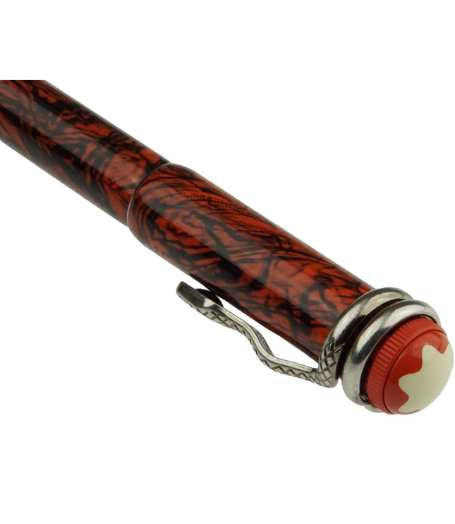 Montblanc Heritage Collection Rouge & Noir Serpent Marble Füller