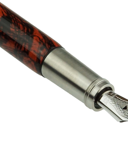 Montblanc Heritage Collection Rouge & Noir Serpent Marble Füller