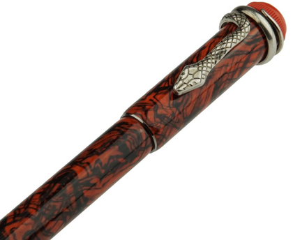 Montblanc Heritage Collection Rouge & Noir Serpent Marble Füller - meisterstück-shop.de