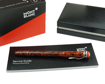 Montblanc Heritage Collection Rouge & Noir Serpent Marble Füller - meisterstück-shop.de