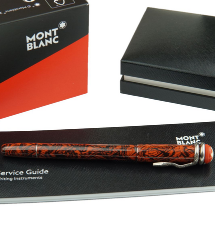 Montblanc Heritage Collection Rouge & Noir Serpent Marble Füller