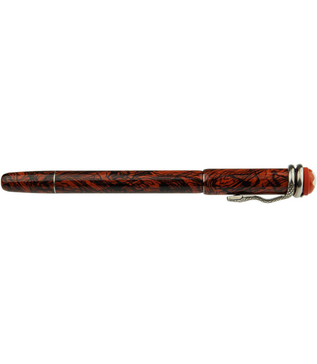 Montblanc Heritage Collection Rouge & Noir Serpent Marble Füller