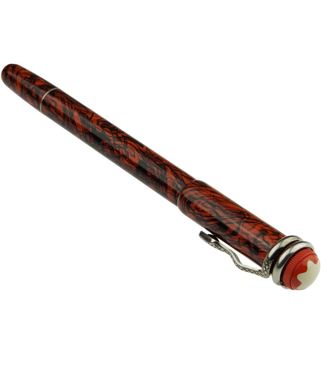 Montblanc Heritage Collection Rouge & Noir Serpent Marble Füller