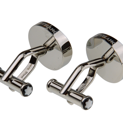 Montblanc Men's Jewellery Perlmutt Manschettenknöpfe Stainless Steel