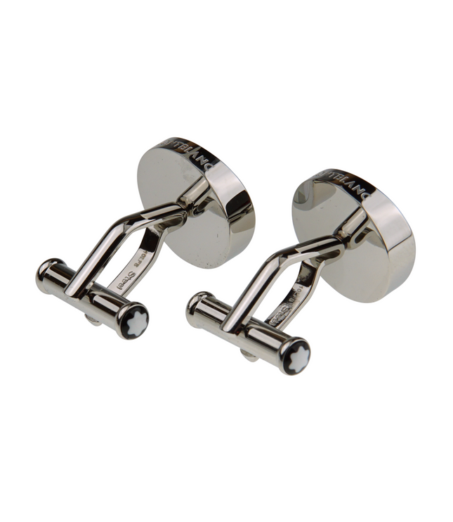 Montblanc Men's Jewellery Perlmutt Manschettenknöpfe Stainless Steel