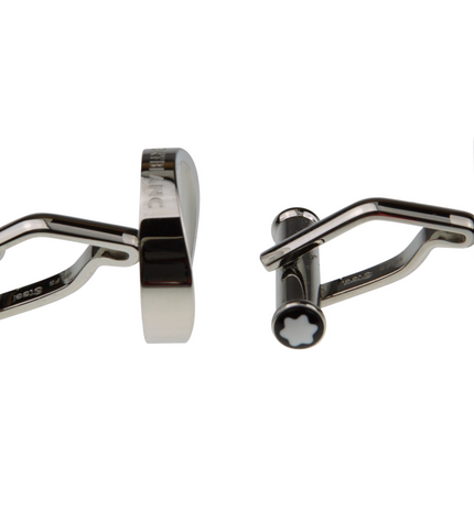 Montblanc Men's Jewellery Perlmutt Manschettenknöpfe Stainless Steel