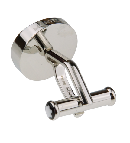 Montblanc Men's Jewellery Perlmutt Manschettenknöpfe Stainless Steel