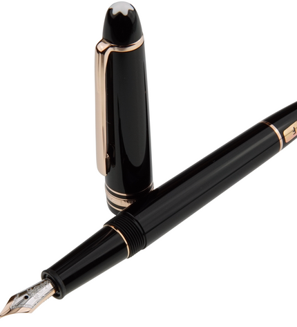Montblanc Meisterstück Füller No.145 Classique Red Red Gold Coated