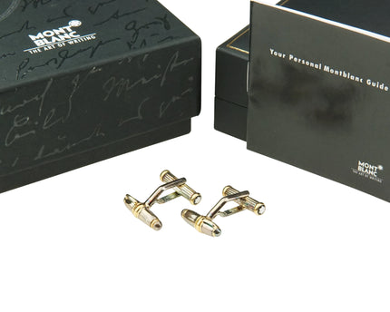 Montblanc Men's Jewellery Scriptum Manschettenknöpfe 925er Sterling Silber - meisterstück-shop.de