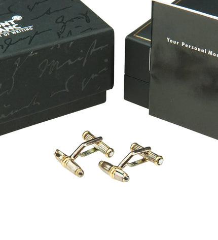 Montblanc Men's Jewellery Scriptum Manschettenknöpfe 925er Sterling Silber