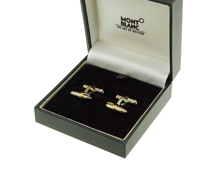 Montblanc Men's Jewellery Scriptum Manschettenknöpfe 925er Sterling Silber - meisterstück-shop.de