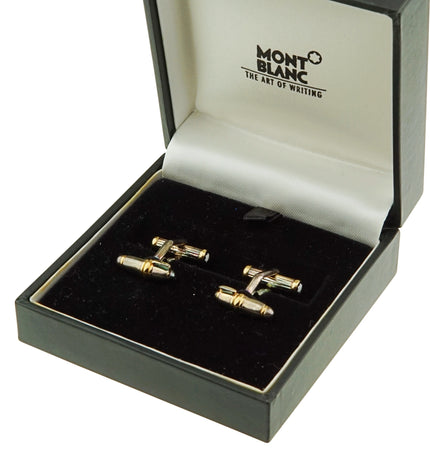 Montblanc Men's Jewellery Scriptum Manschettenknöpfe 925er Sterling Silber