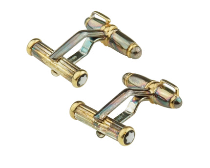 Montblanc Men's Jewellery Scriptum Manschettenknöpfe 925er Sterling Silber - meisterstück-shop.de