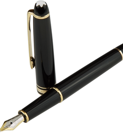 Montblanc Meisterstück Füller No.144 Classique Gold Coated - 18 Karat Feder