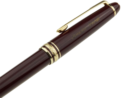 Montblanc Meisterstück Rollerball No.163 Classique Bordeaux - meisterstück-shop.de