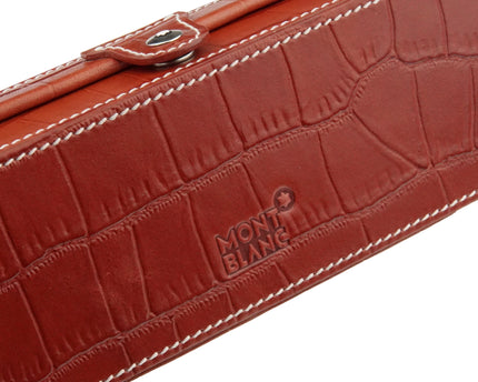 Montblanc Meisterstück Artisan 1er Lederetui Rot - meisterstück-shop.de