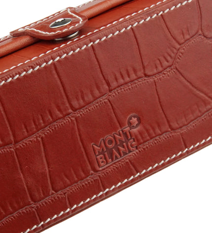 Montblanc Meisterstück Artisan 1er Lederetui Rot
