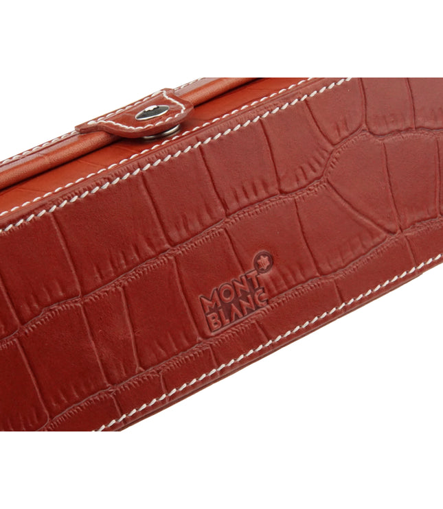 Montblanc Meisterstück Artisan 1er Lederetui Rot